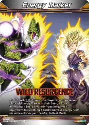 Image of Energy Marker - Wild Resurgence (M-45) (M-45) - Three Glorious Fighters Foil