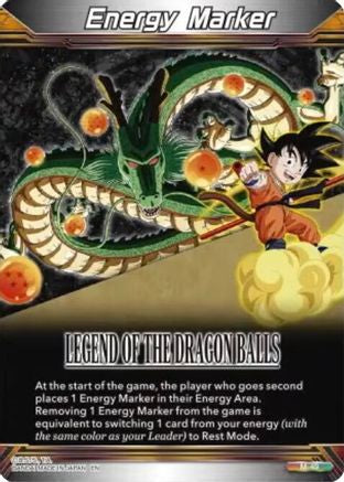 Image of Energy Marker - Legend of the Dragon Balls (M-49) (M-49) - Three Glorious Fighters Foil