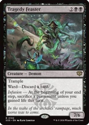 Image of Tragedy Feaster (SOS-102) - Secrets of Strixhaven Foil