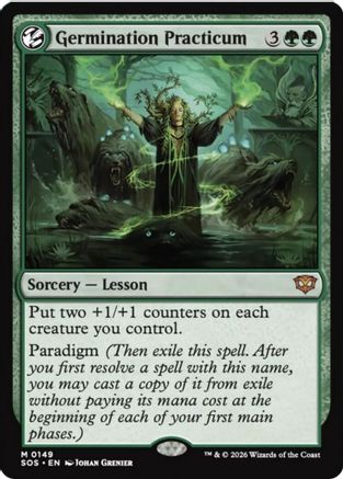 Image of Germination Practicum (SOS-149) - Secrets of Strixhaven Foil