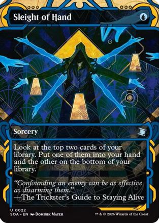 Image of Sleight of Hand (SOA-022) - Secrets of Strixhaven: Mystical Archive