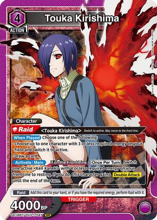 Image of Touka Kirishima (047) (UE18BT/TKG-1-047) - UE18BT Tokyo Ghoul Foil