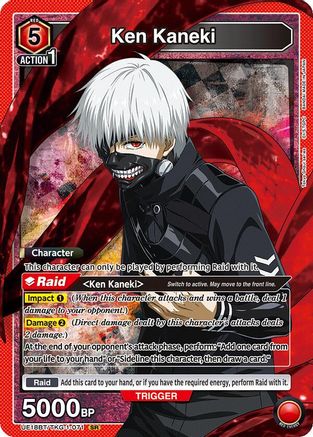 Image of Ken Kaneki (071) (UE18BT/TKG-1-071) - UE18BT Tokyo Ghoul Foil
