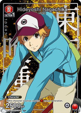 Image of Hideyoshi Nagachika (092) (U*) (UE18BT/TKG-1-092) - UE18BT Tokyo Ghoul Foil