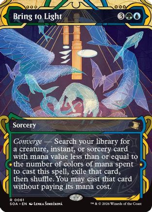Image of Bring to Light (SOA-061) - Secrets of Strixhaven: Mystical Archive
