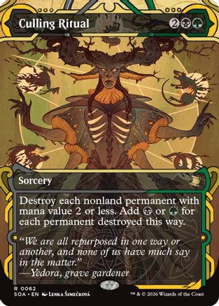 Image of Culling Ritual (SOA-062) - Secrets of Strixhaven: Mystical Archive Foil