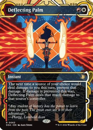 Image of Deflecting Palm (SOA-063) - Secrets of Strixhaven: Mystical Archive Foil
