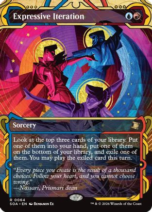 Image of Expressive Iteration (SOA-064) - Secrets of Strixhaven: Mystical Archive