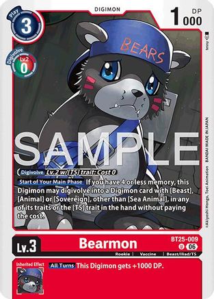 Image of Bearmon - BT25-009 (BT25-009) - Dual Revolution
