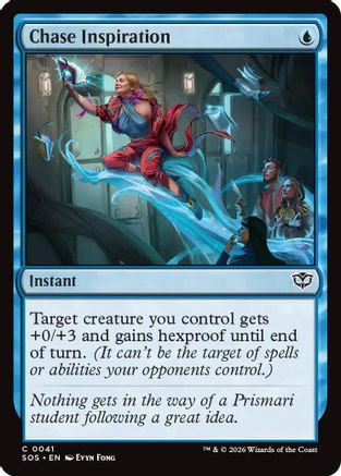 Image of Chase Inspiration (SOS-041) - Secrets of Strixhaven