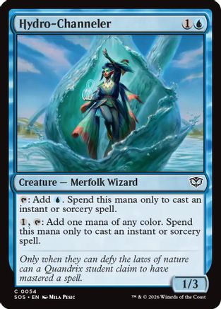 Image of Hydro-Channeler (SOS-054) - Secrets of Strixhaven
