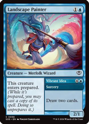 Image of Landscape Painter (SOS-056) - Secrets of Strixhaven