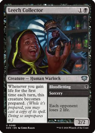 Image of Leech Collector (SOS-088) - Secrets of Strixhaven Foil
