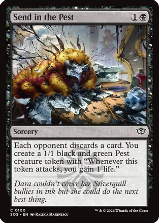 Image of Send in the Pest (SOS-100) - Secrets of Strixhaven