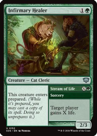 Image of Infirmary Healer (SOS-152) - Secrets of Strixhaven Foil