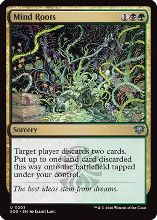 Image of Mind Roots (SOS-203) - Secrets of Strixhaven