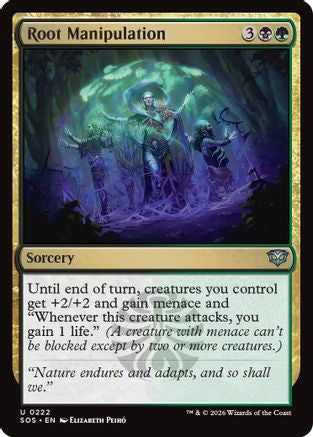 Image of Root Manipulation (SOS-222) - Secrets of Strixhaven Foil