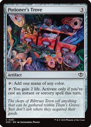 Image of Potioner's Trove (SOS-251) - Secrets of Strixhaven Foil