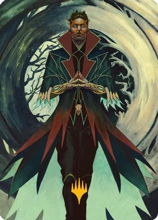 Image of Professor Dellian Fel Art Card (Gold-Stamped Planeswalker Symbol) (ASSOS-028) - Art Series: Secrets of Strixhaven