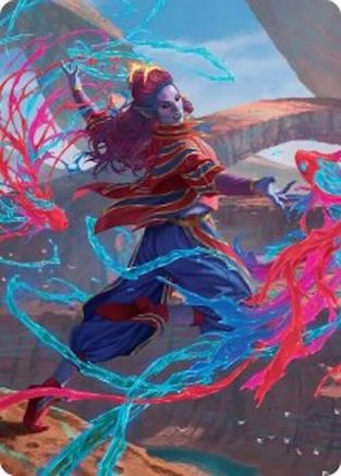 Image of Rootha, Mastering the Moment Art Card (ASSOS-034) - Art Series: Secrets of Strixhaven