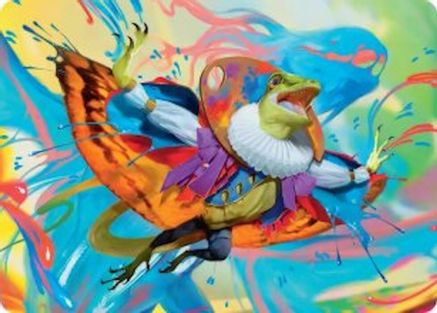Image of Inspired Skypainter Art Card (ASSOS-038) - Art Series: Secrets of Strixhaven
