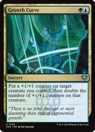 Image of Growth Curve (SOS-193) - Secrets of Strixhaven