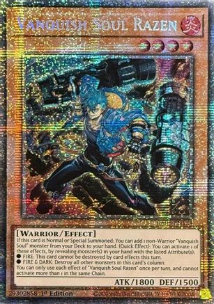Image of Vanquish Soul Razen (Starlight Rare) (RA05-EN134) - Rarity Collection 5 1st Edition