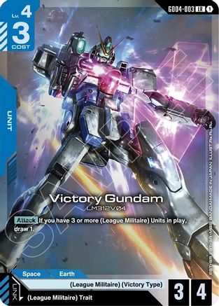 Image of Victory Gundam (GD04-003) (GD04-003) - Phantom Aria Holofoil