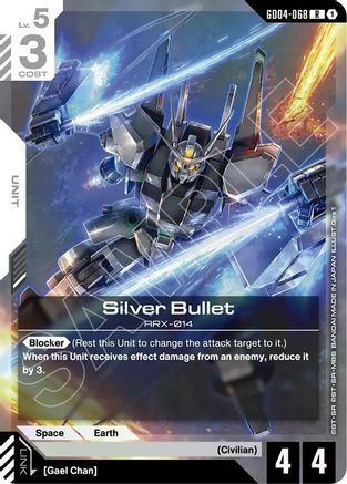 Image of Silver Bullet (GD04-068) - Phantom Aria Holofoil
