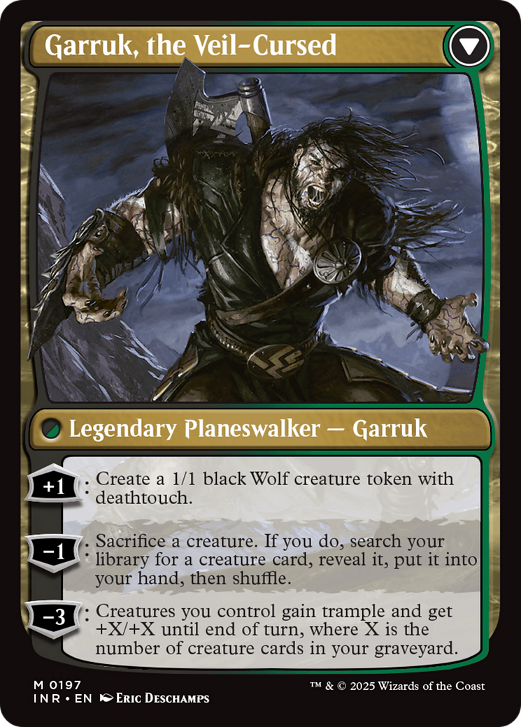 Image of Garruk Relentless (INR-197) - Innistrad Remastered Foil