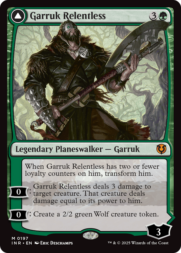 Image of Garruk Relentless (INR-197) - Innistrad Remastered
