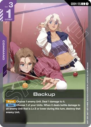 Image of Backup (GD04-115) - Phantom Aria