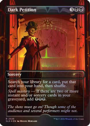 Image of Dark Petition (SLD-2525) - Secret Lair Drop Series Foil