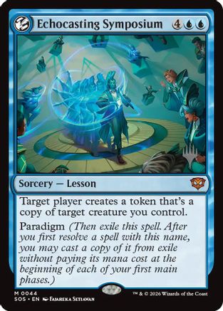 Image of Echocasting Symposium (PPSOS-044) - Promo Pack: Secrets of Strixhaven Foil