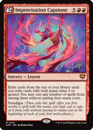 Image of Improvisation Capstone (PPSOS-120) - Promo Pack: Secrets of Strixhaven