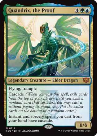 Image of Quandrix, the Proof (PPSOS-218) - Promo Pack: Secrets of Strixhaven