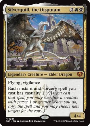 Image of Silverquill, the Disputant (PPSOS-226) - Promo Pack: Secrets of Strixhaven Foil
