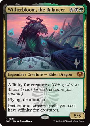 Image of Witherbloom, the Balancer (PPSOS-245) - Promo Pack: Secrets of Strixhaven