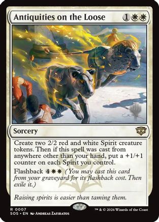 Image of Antiquities on the Loose (PPSOS-007) - Promo Pack: Secrets of Strixhaven