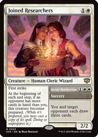 Image of Joined Researchers (PPSOS-023) - Promo Pack: Secrets of Strixhaven Foil