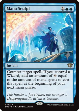 Image of Mana Sculpt (PPSOS-057) - Promo Pack: Secrets of Strixhaven Foil