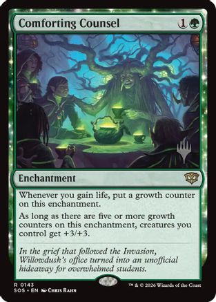Image of Comforting Counsel (PPSOS-143) - Promo Pack: Secrets of Strixhaven