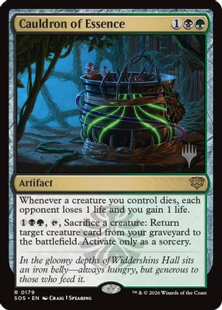 Image of Cauldron of Essence (PPSOS-179) - Promo Pack: Secrets of Strixhaven Foil