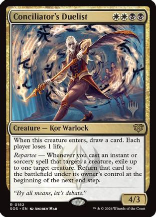 Image of Conciliator's Duelist (PPSOS-182) - Promo Pack: Secrets of Strixhaven
