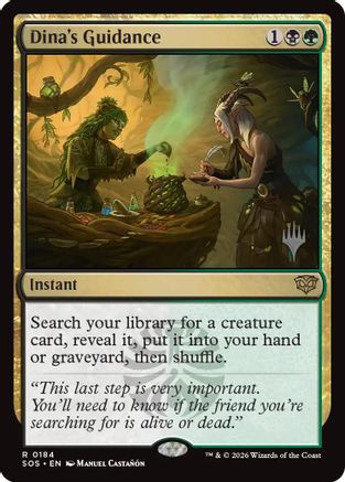 Image of Dina's Guidance (PPSOS-184) - Promo Pack: Secrets of Strixhaven