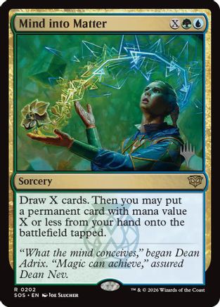 Image of Mind into Matter (PPSOS-202) - Promo Pack: Secrets of Strixhaven