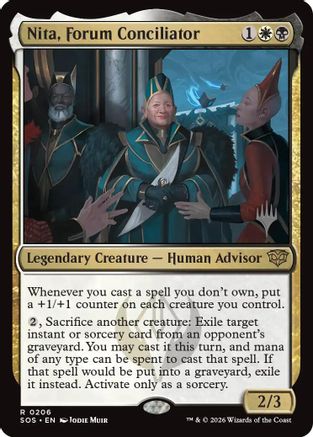 Image of Nita, Forum Conciliator (PPSOS-206) - Promo Pack: Secrets of Strixhaven