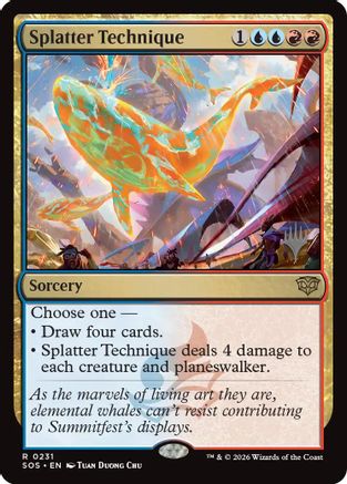 Image of Splatter Technique (PPSOS-231) - Promo Pack: Secrets of Strixhaven