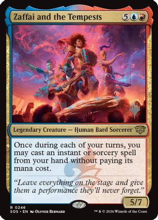 Image of Zaffai and the Tempests (PPSOS-246) - Promo Pack: Secrets of Strixhaven