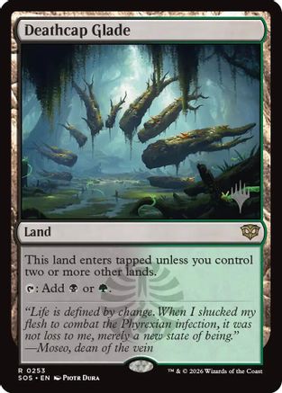 Image of Deathcap Glade (PPSOS-253) - Promo Pack: Secrets of Strixhaven